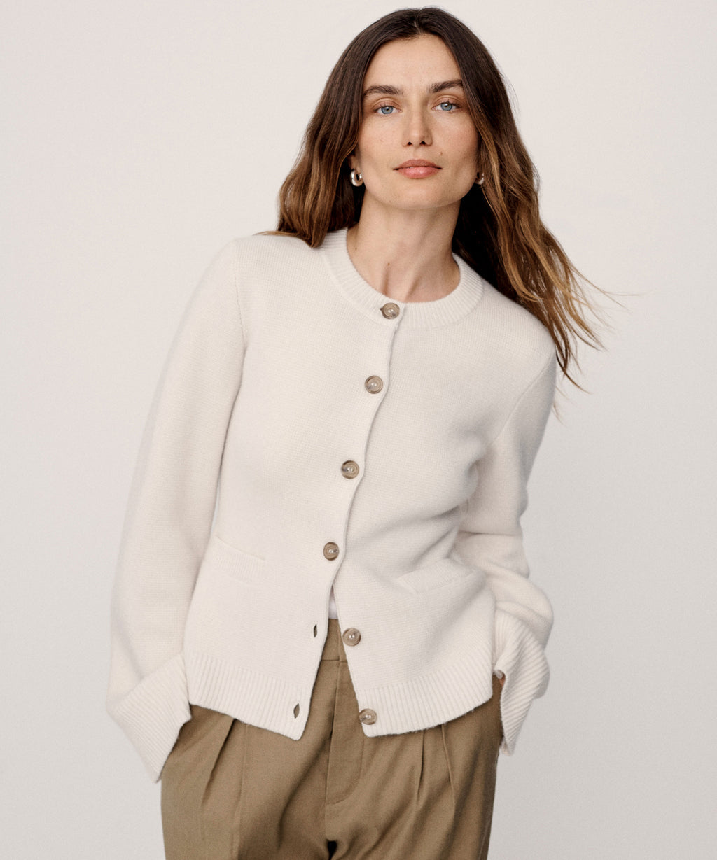 Cardigan With Loose Sleeves