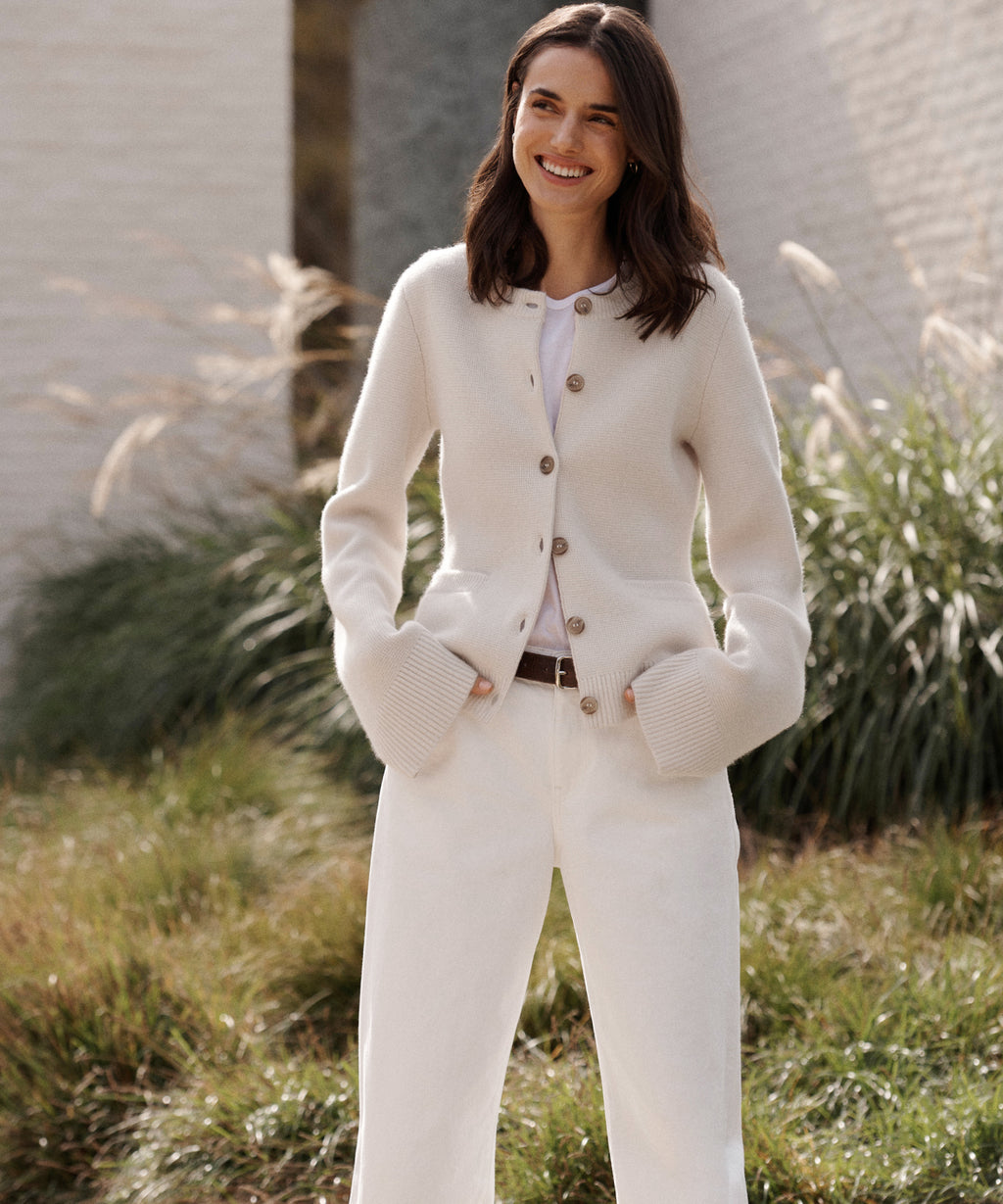 Cardigan With Loose Sleeves