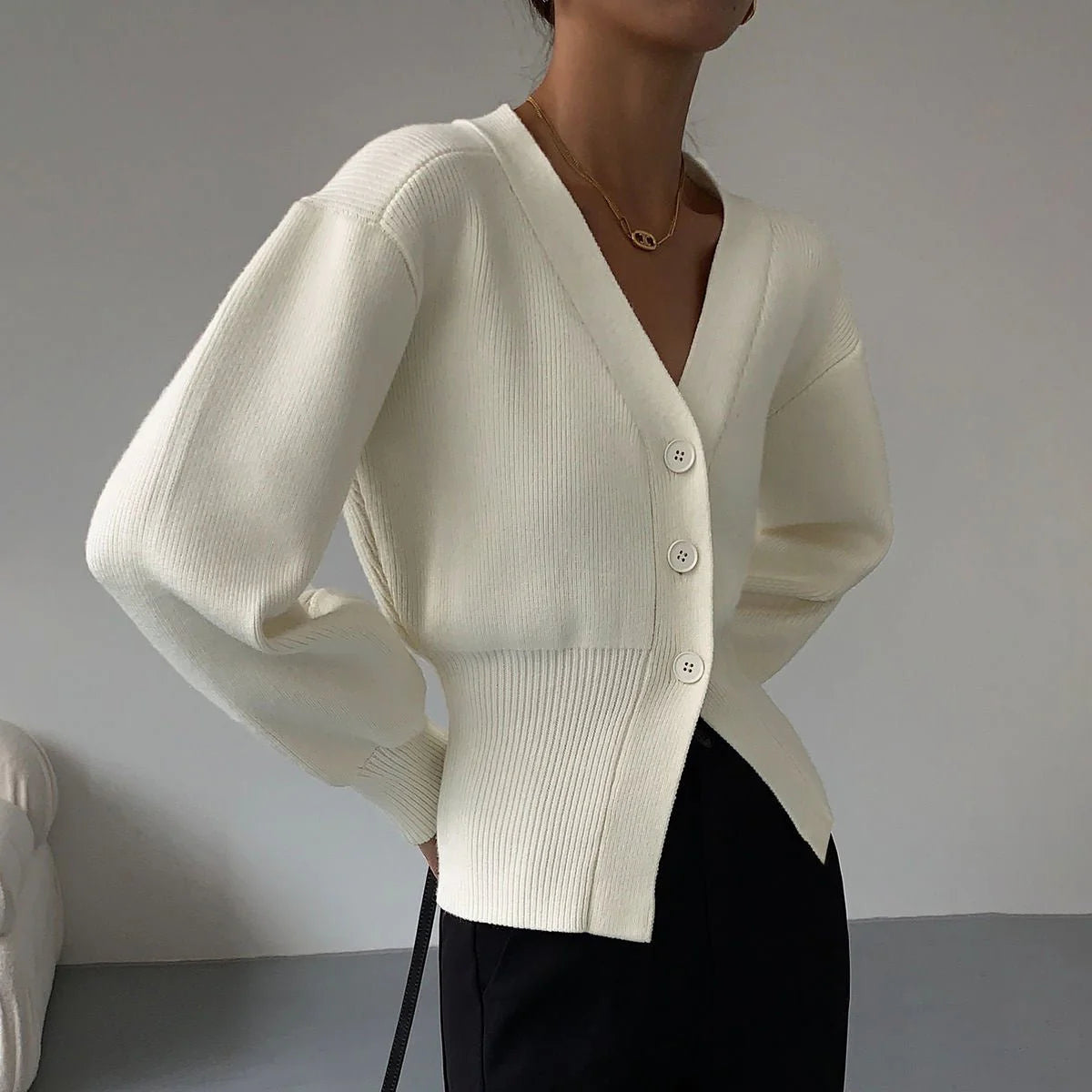Slim Waist Cardigan