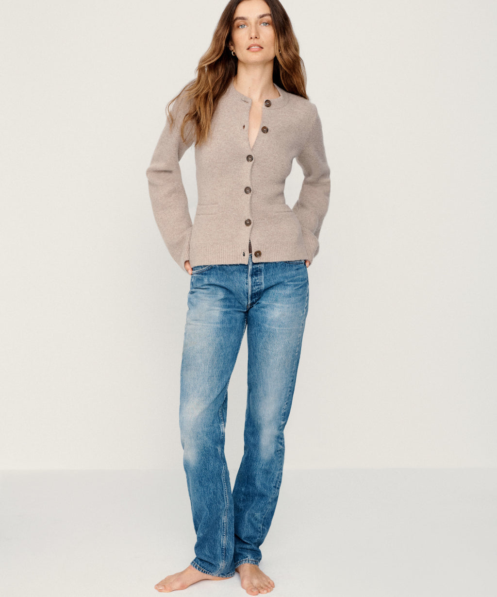 Cardigan With Loose Sleeves