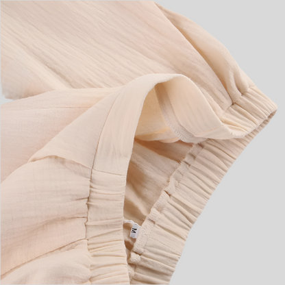 100% Organic Cotton Shirt & Trousers Set