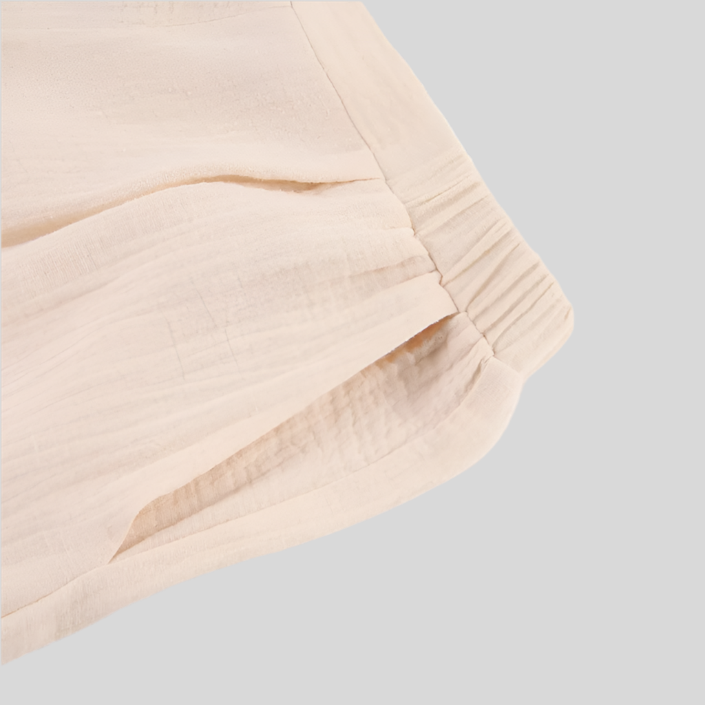 100% Organic Cotton Shirt & Trousers Set