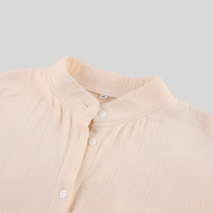 100% Organic Cotton Shirt & Trousers Set