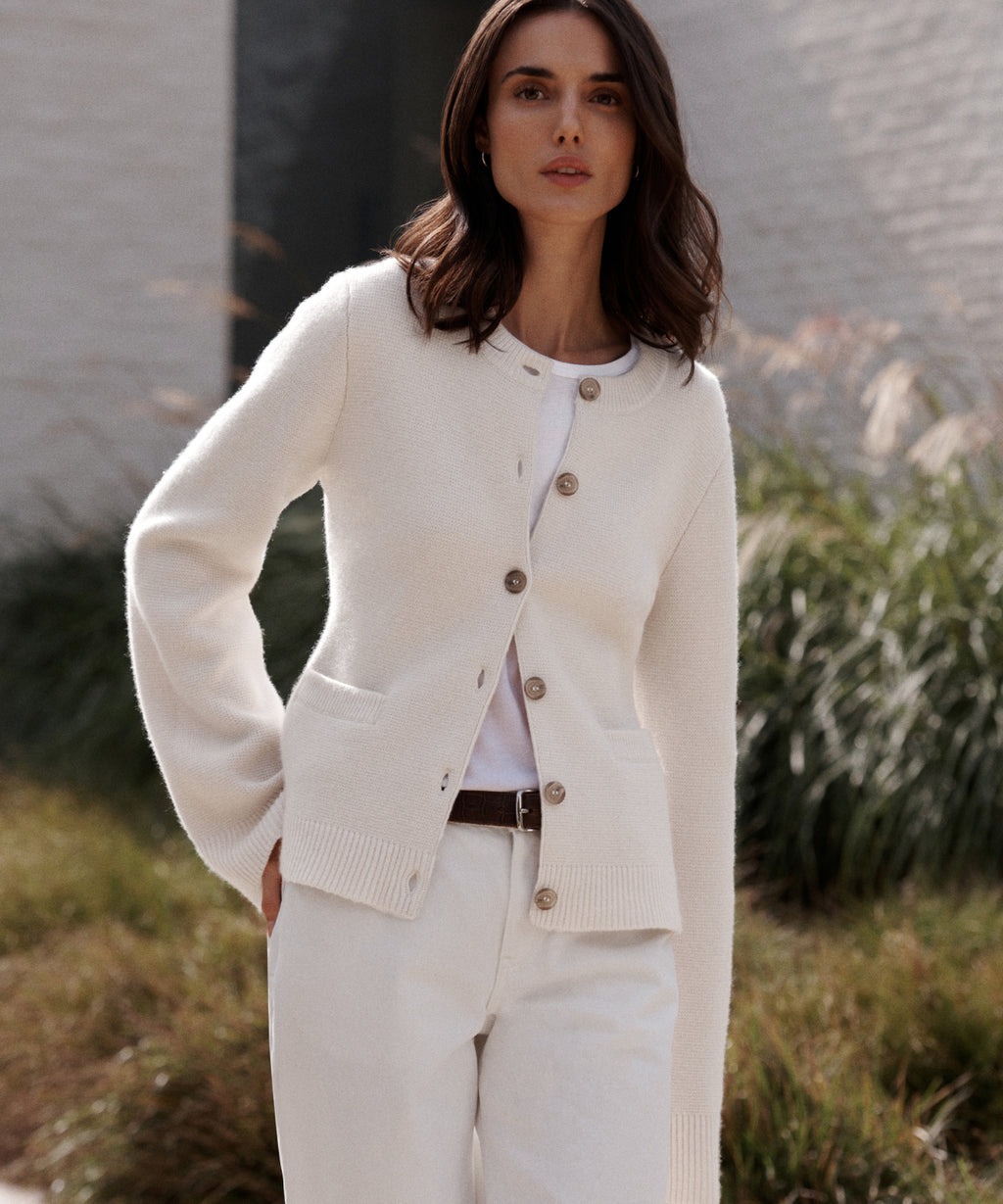 Cardigan With Loose Sleeves