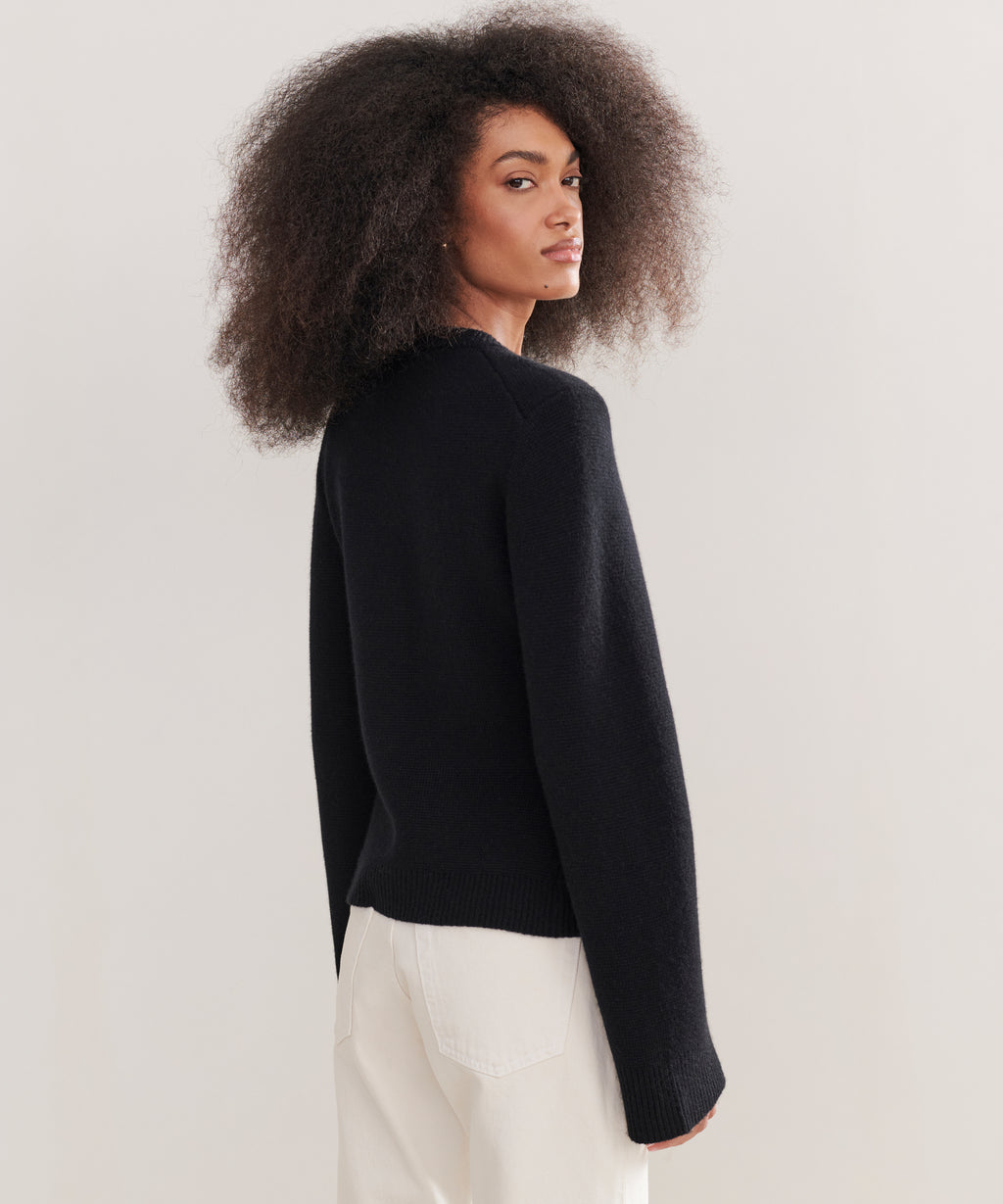 Cardigan With Loose Sleeves