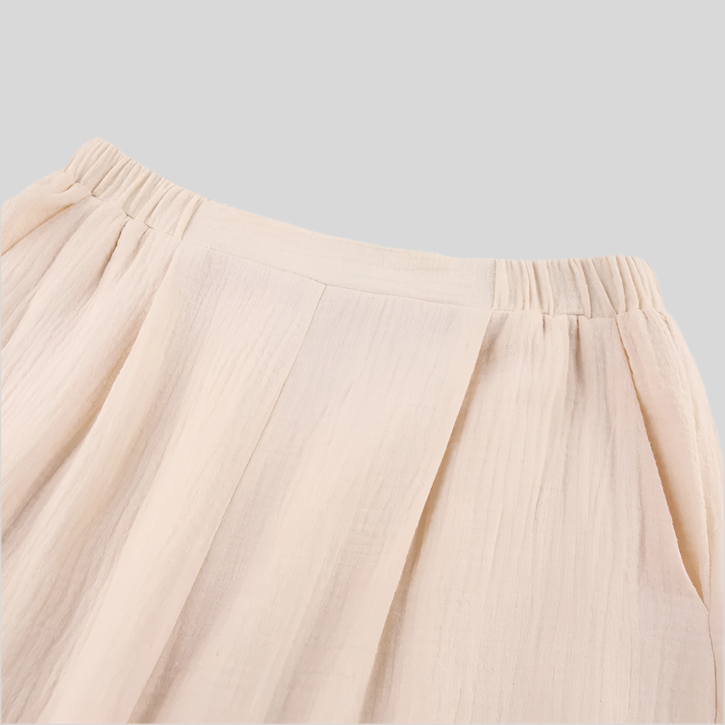 100% Organic Cotton Shirt & Trousers Set