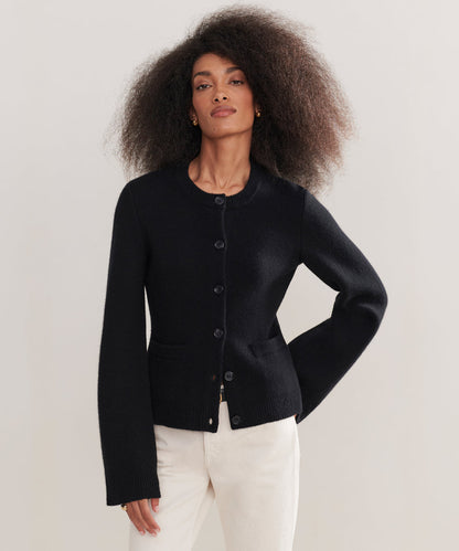 Cardigan With Loose Sleeves