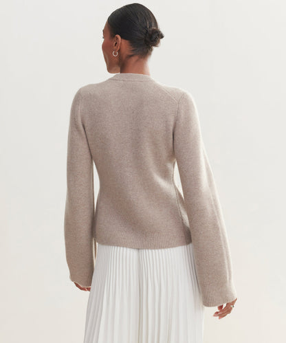 Cardigan With Loose Sleeves