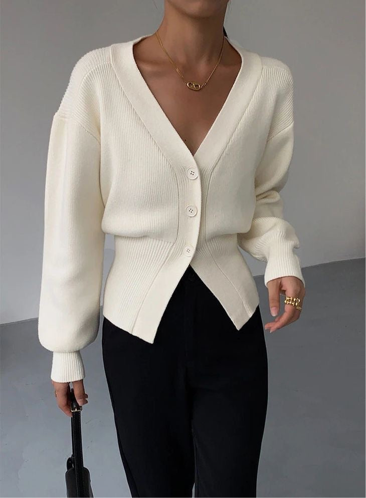 Slim Waist Cardigan