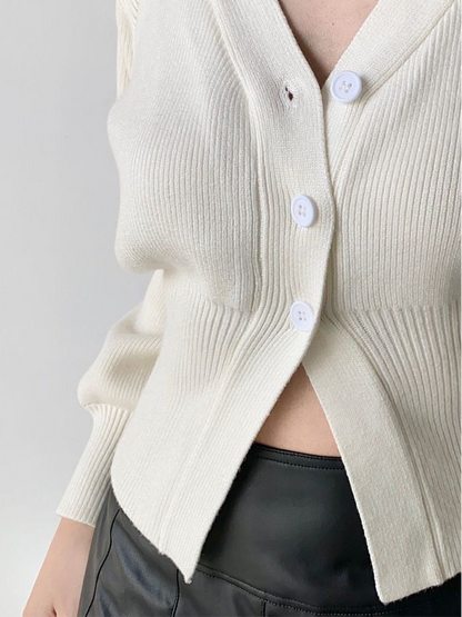 Slim Waist Cardigan