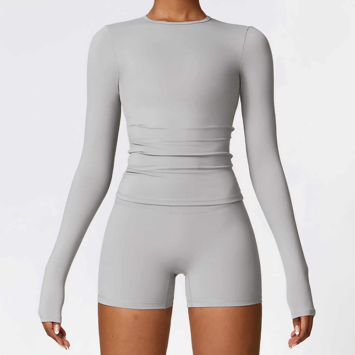 Flex Fit Slim Pullover Top & Shorts